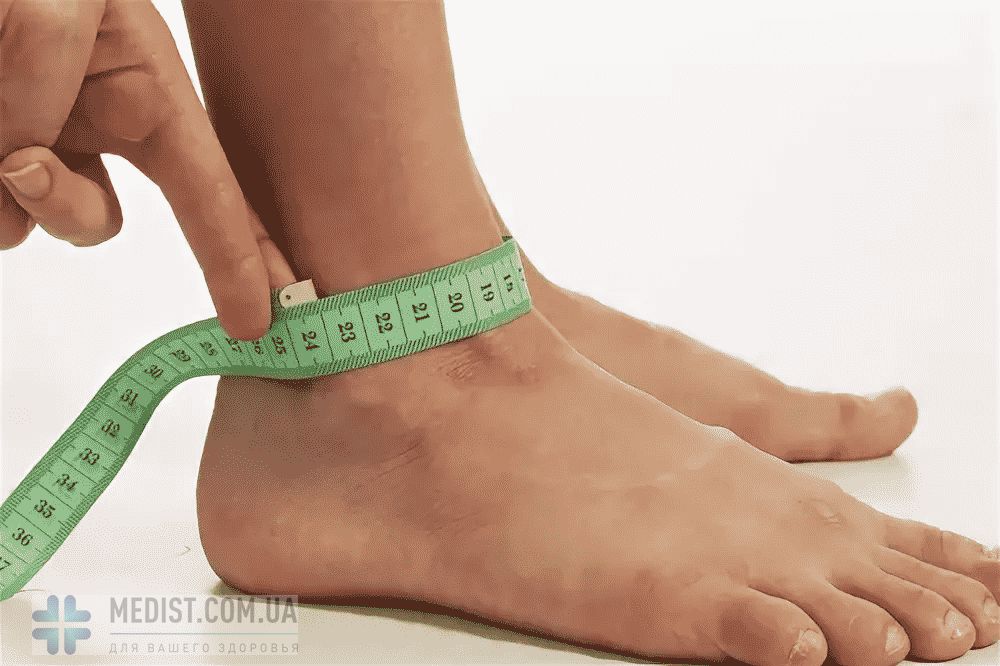 как измерить ногу